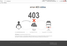 error 403 roblox